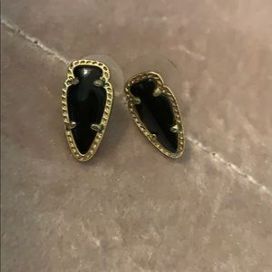 Black Skylette Stud Earrings ↗️